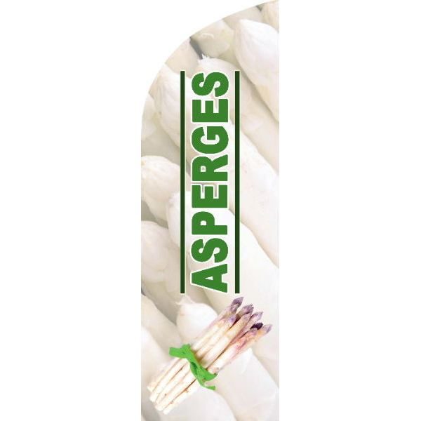 Beachvlag asperges 250
