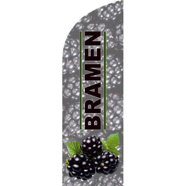 Beachvlag bramen 250
