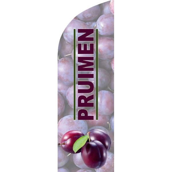 Beachvlag pruimen 250