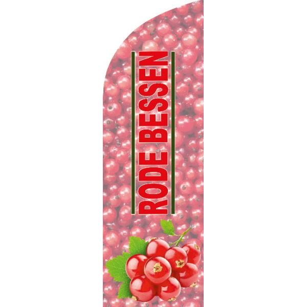 Beachvlag rode bessen 250