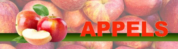PVC spandoek 300x80 appels