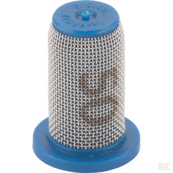 Kogel dopfilter 50 mesh blauw teejet