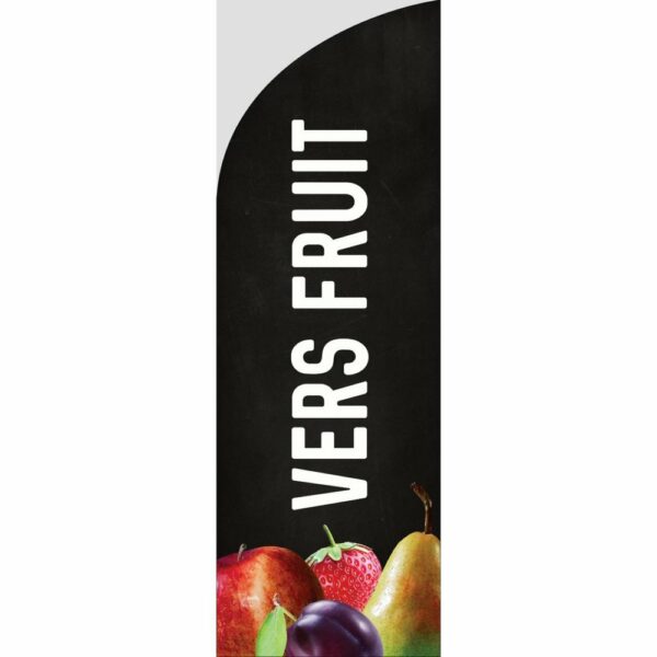 Beachvlag vers fruit 250 krijt (nieuw)